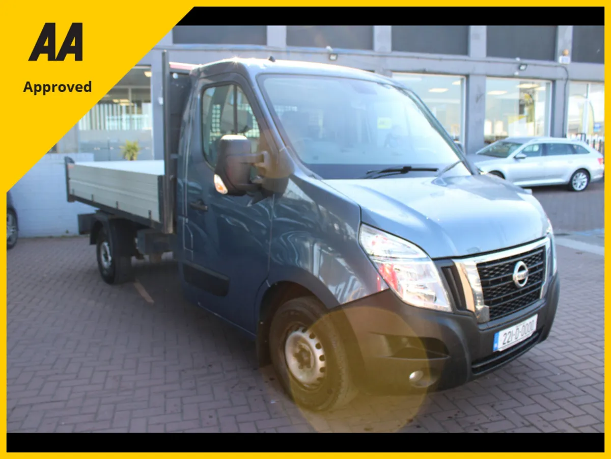 Nissan NV400 2.3DCI TEKNA DROPSIDE TIPPER 3 SEATER - Image 1