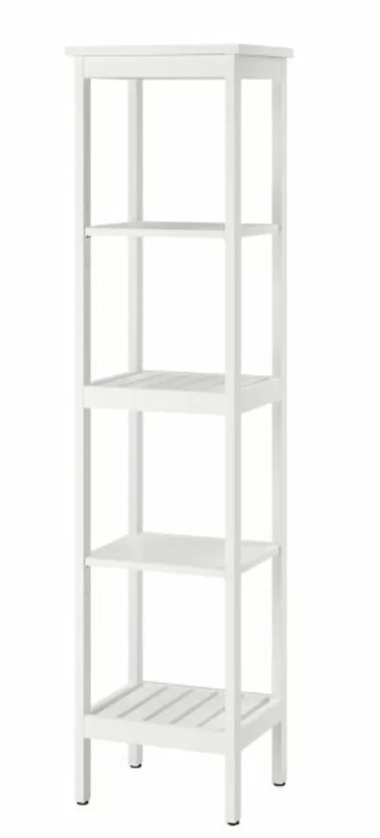 HEMNES Shelving unit - white 42x172 cm