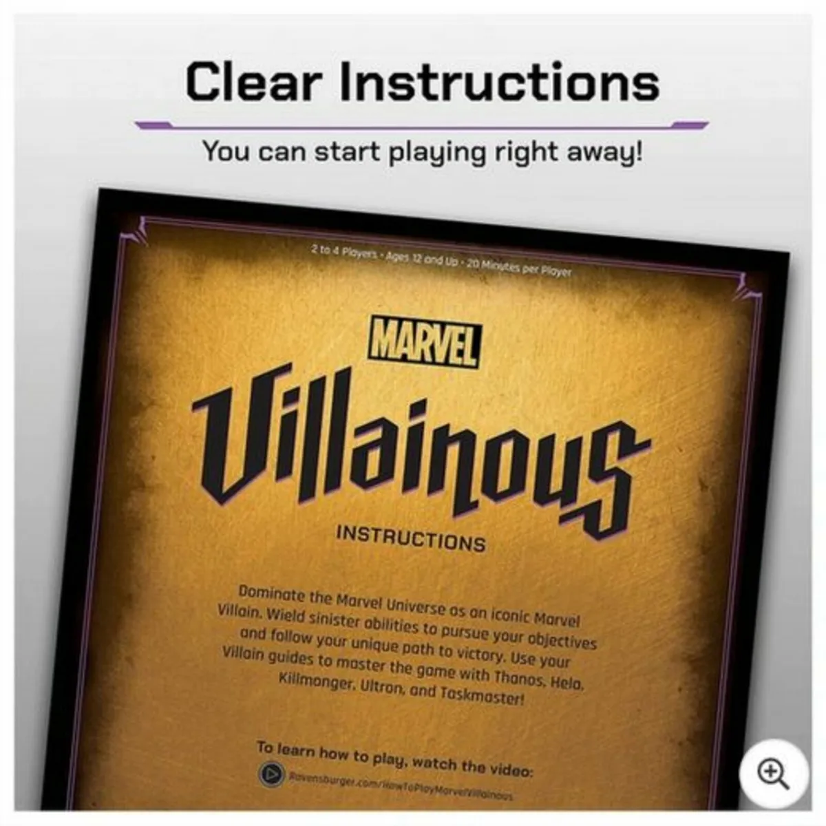 Ravensburger Marvel Villainous Family Board Game - Image 2