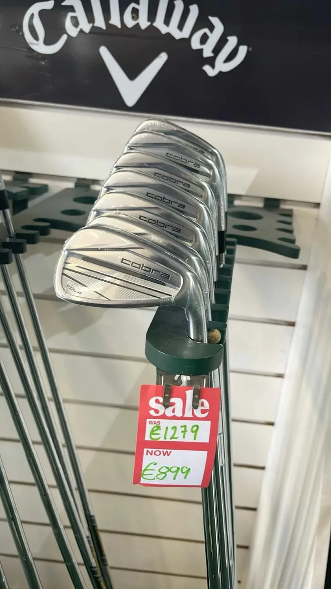 NEW Cobra King Tour STIFF 4-PW €1299 Now €899 - Image 3