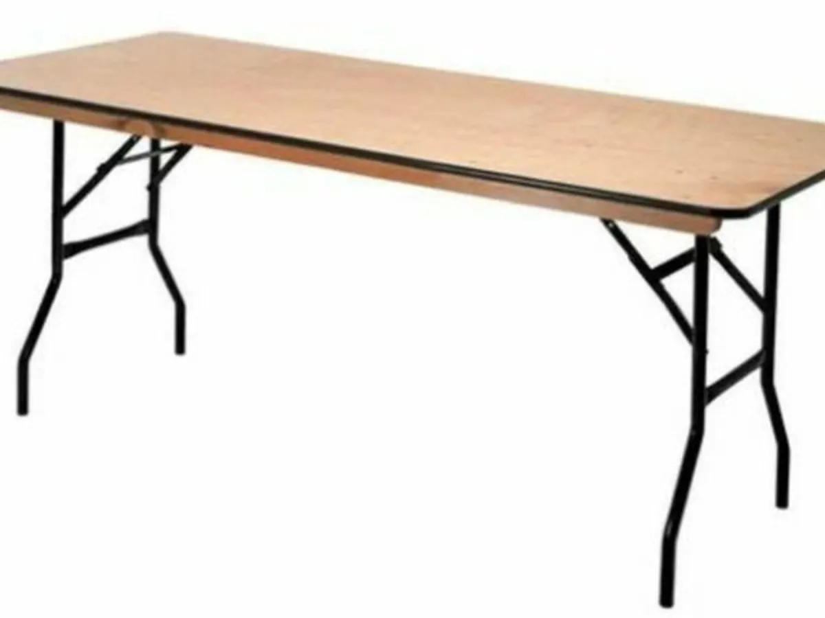 Foldable Table as Garden Table or as a Desk