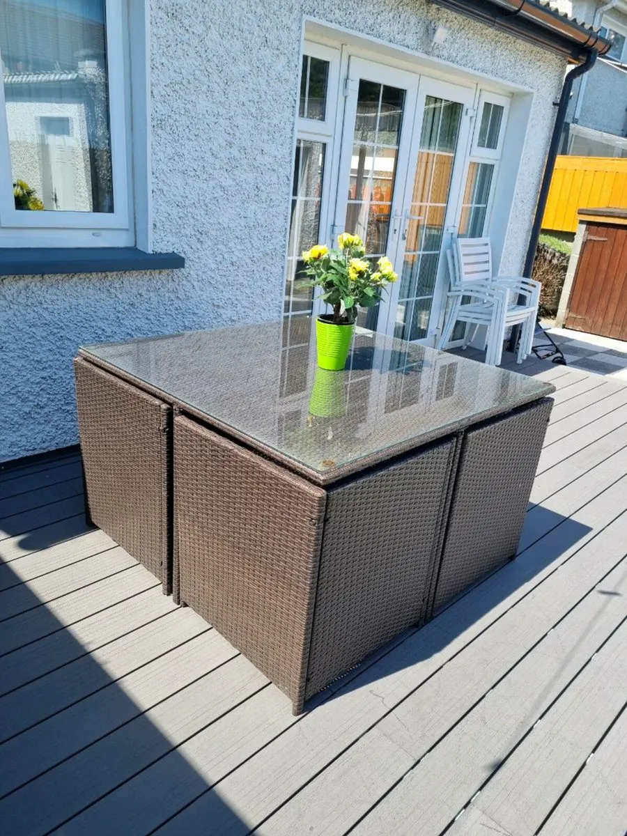 Garden patio set - Image 1