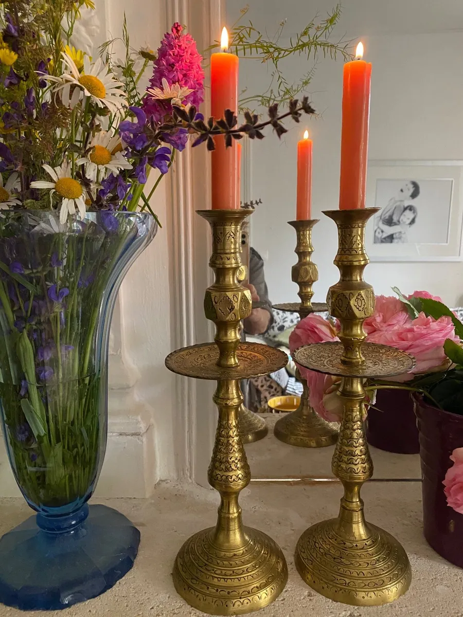 Candlesticks - brass - Image 4