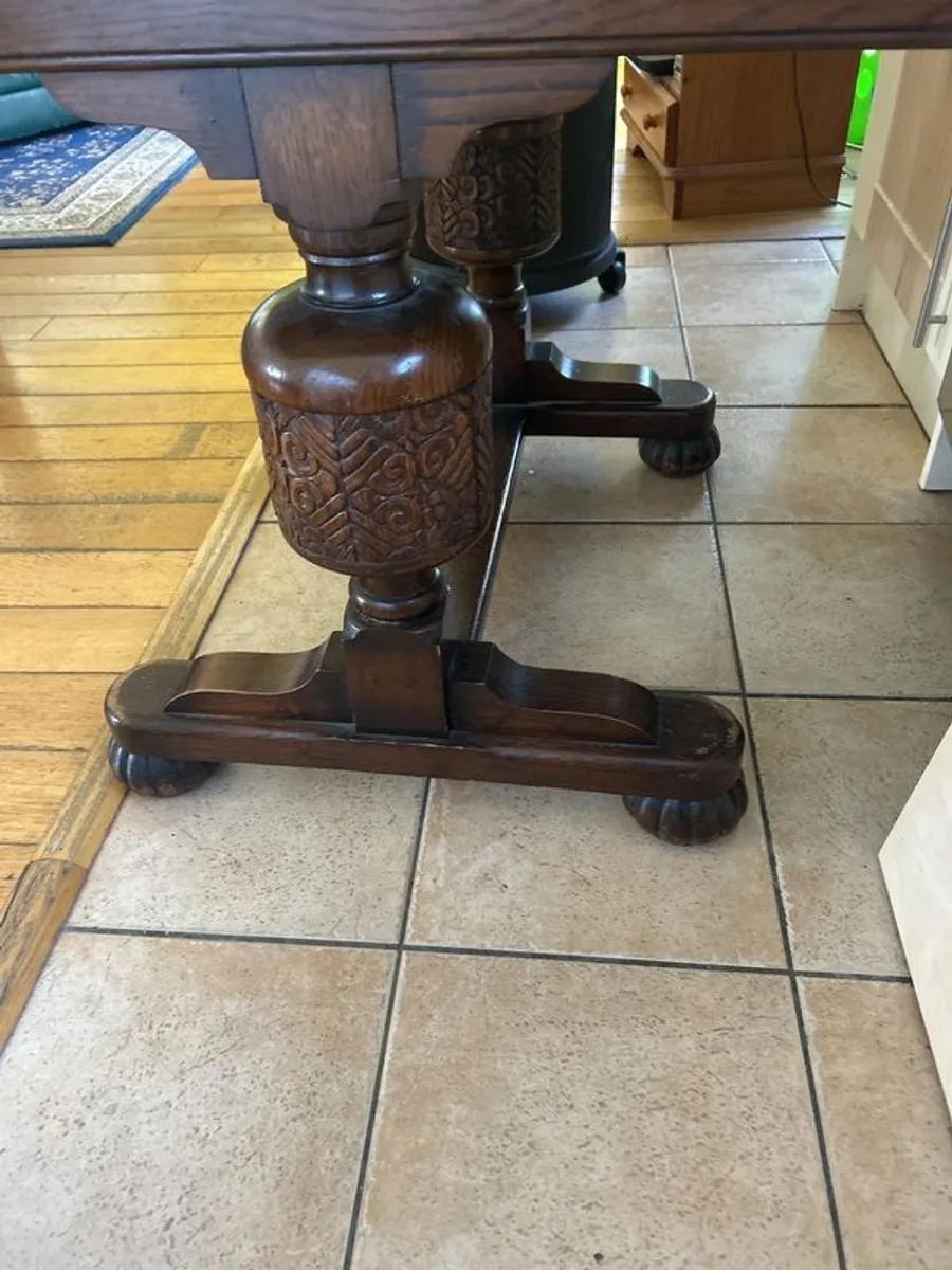 antique table - Image 2