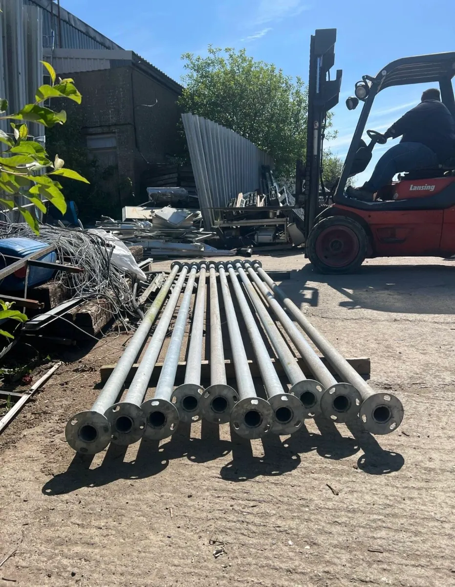 Galvanised 50mm piping 3.8m long - Image 1