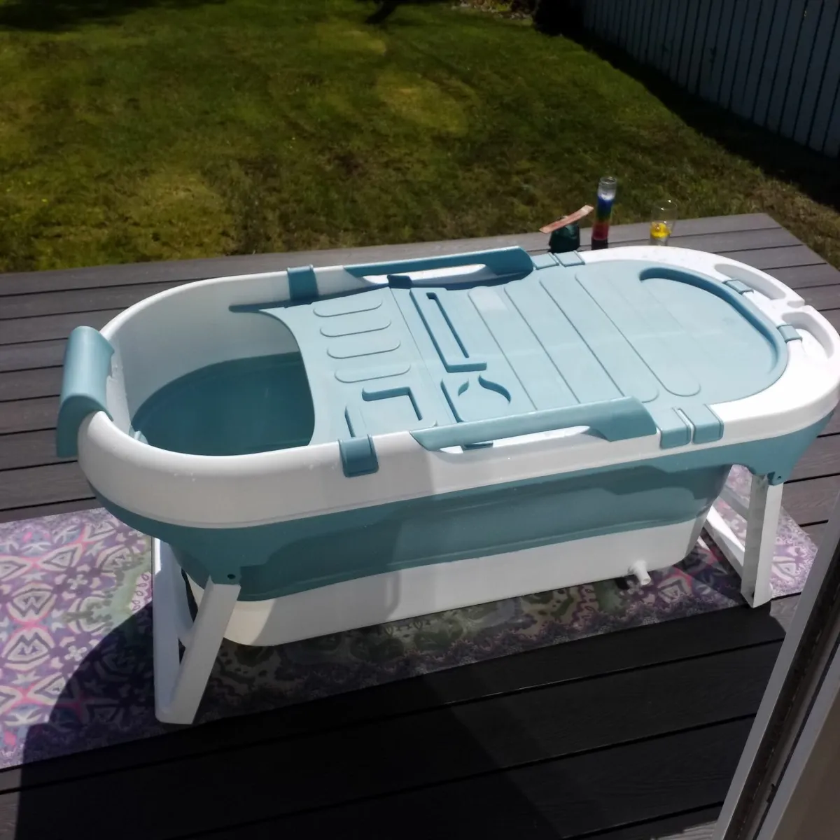 Portable folding Adult bath, outdoor ice bath - Image 1