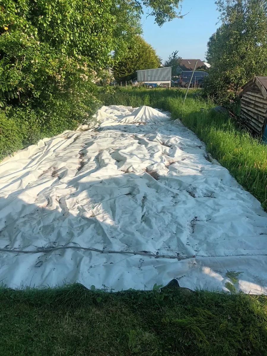 Heavy duty pvc cover (turf cover)
