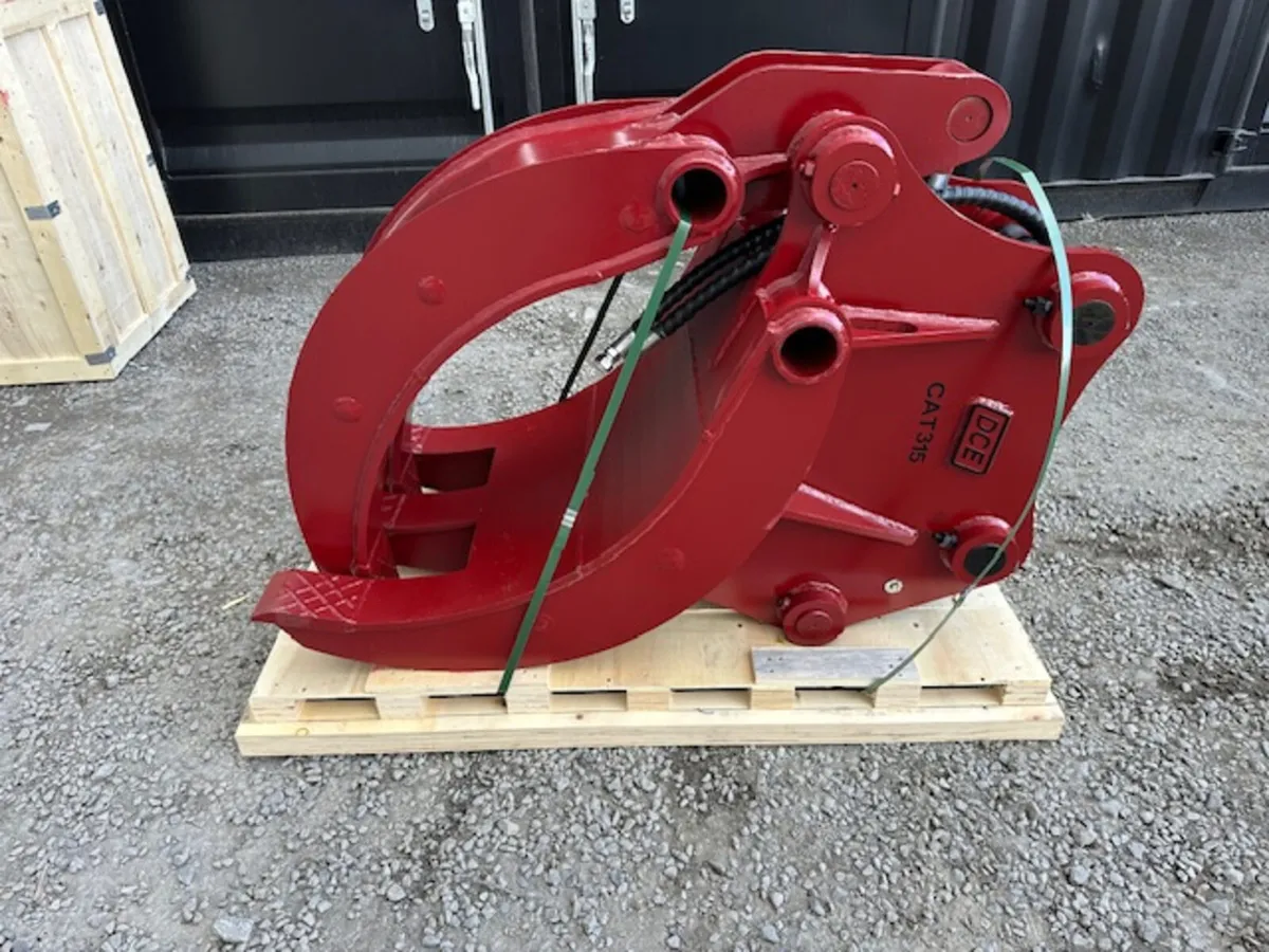 New 5 Finger Hydraulic Grapple **Online Auction** - Image 1