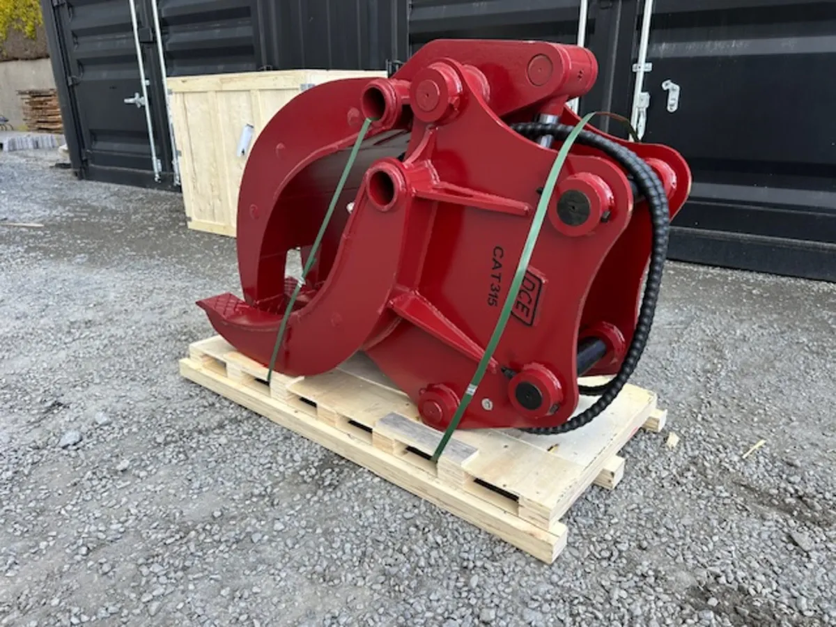 New 5 Finger Hydraulic Grapple **Online Auction** - Image 3