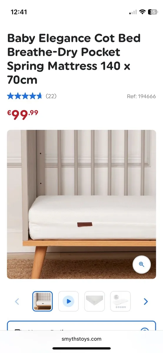 Cot mattress - Image 3