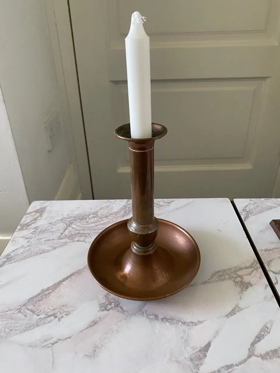 Candlestick copper - Image 2