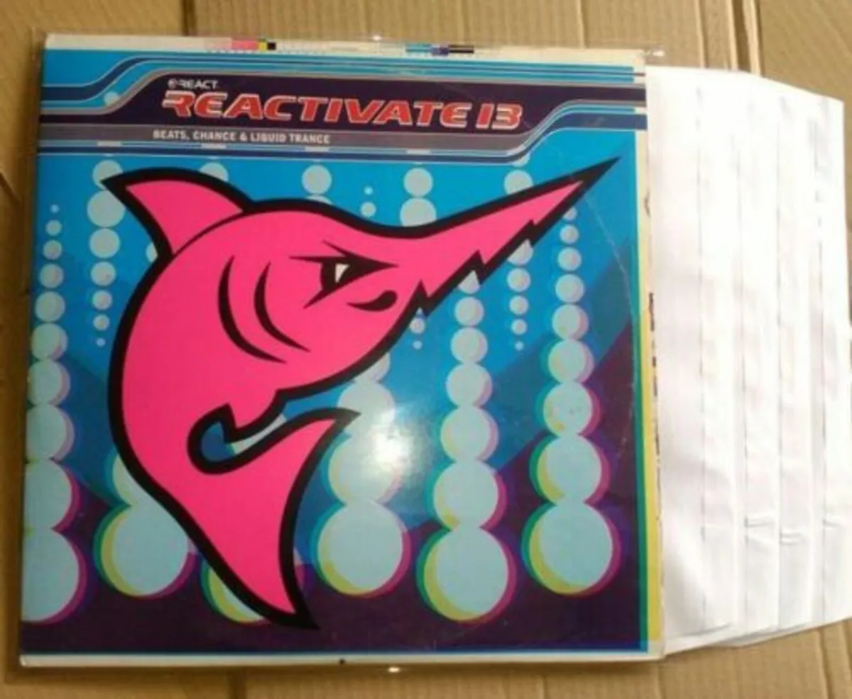 Large Blake Sleeves Vinyl Record Plastic Covers - Image 1