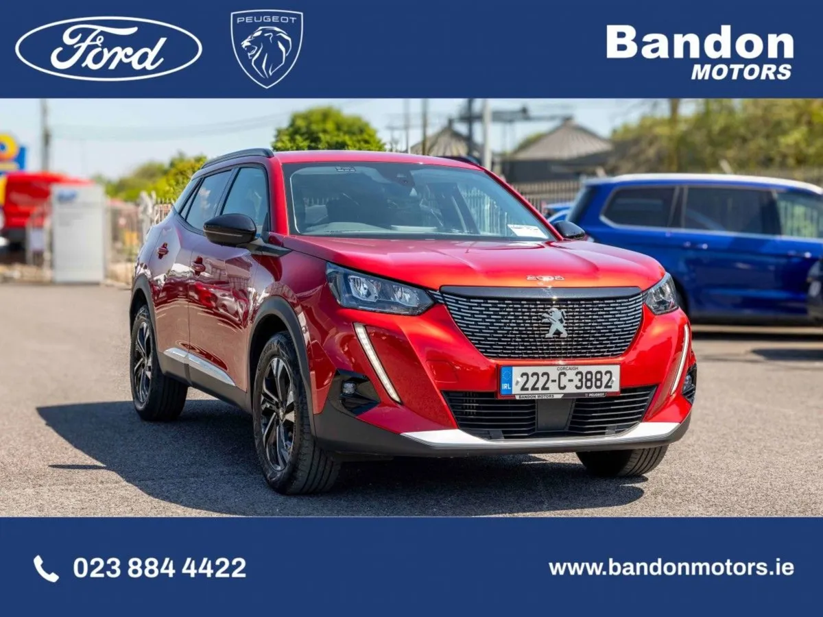 Peugeot 2008 2022 Peugeot 2008 Red 1.2 Puretech 1 - Image 1