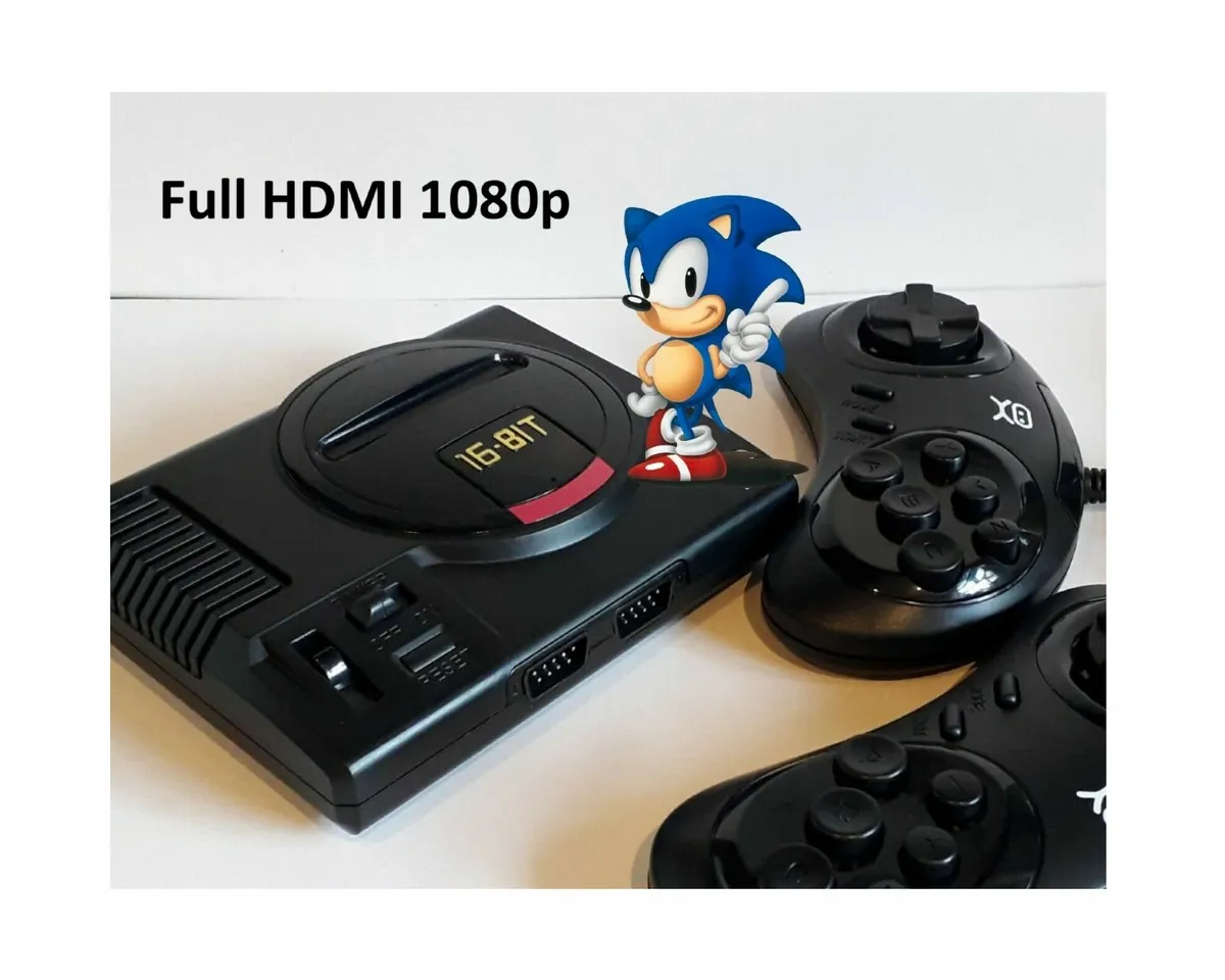 37% OFF! HDMI Megadrive Clone OVER 212 Sega Games! - Image 1