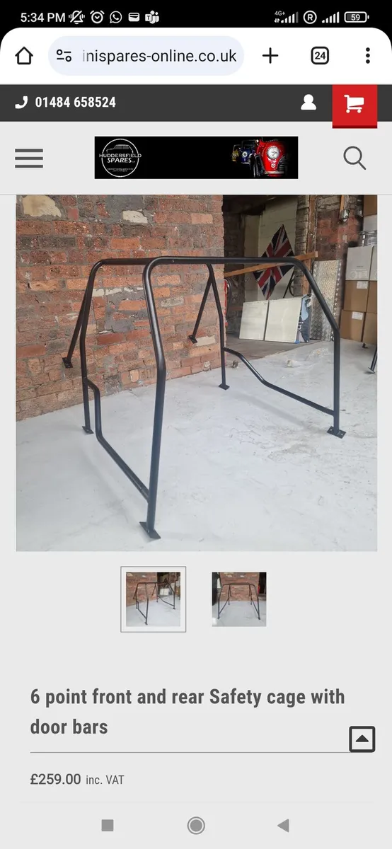 Classic mini Roll Cage *NEW*
