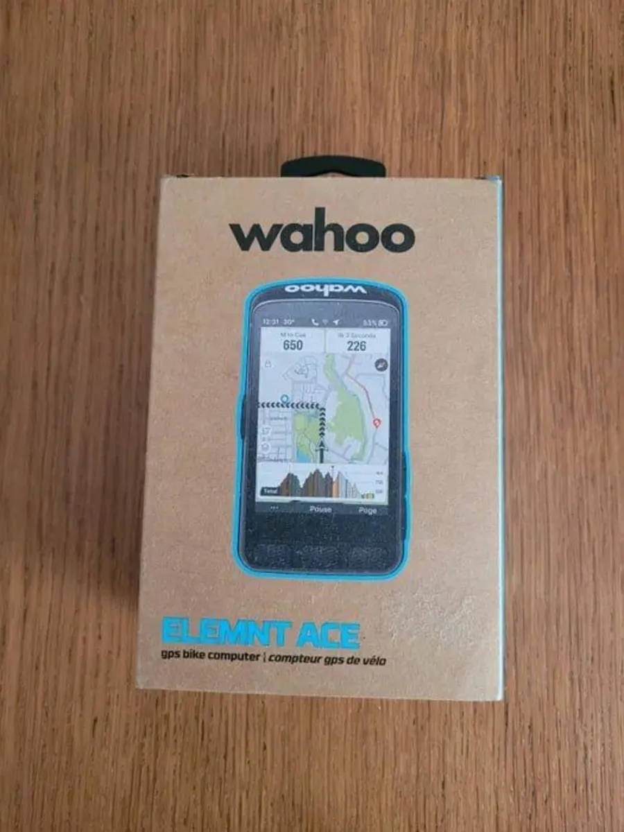 Wahoo ELEMNT ACE GPS Bike Computer New Kit - Image 3