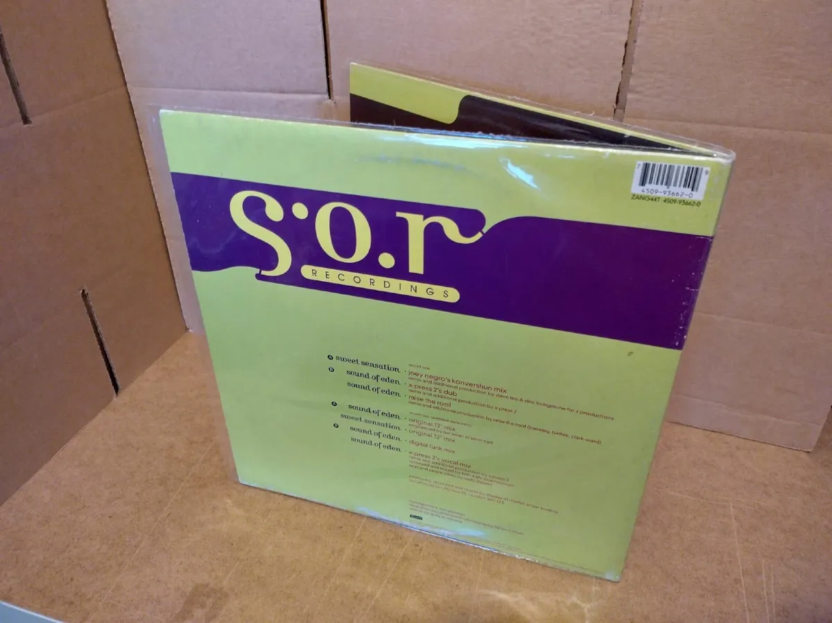 Fold Open Type Gatefold LP Plastic Record Covers! - Image 3