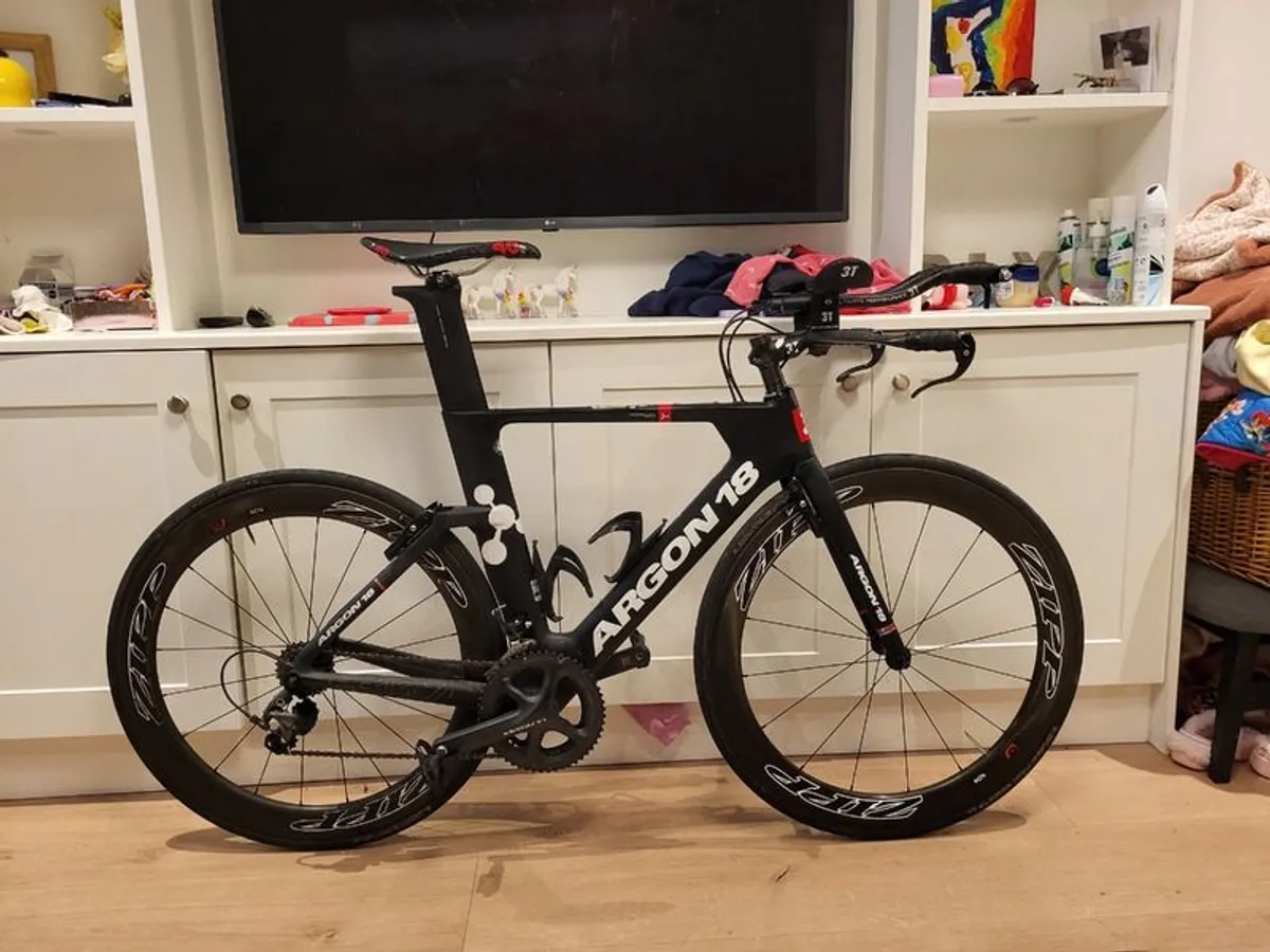 Argon 18 E-117T TT Triathlon race bike - Image 2