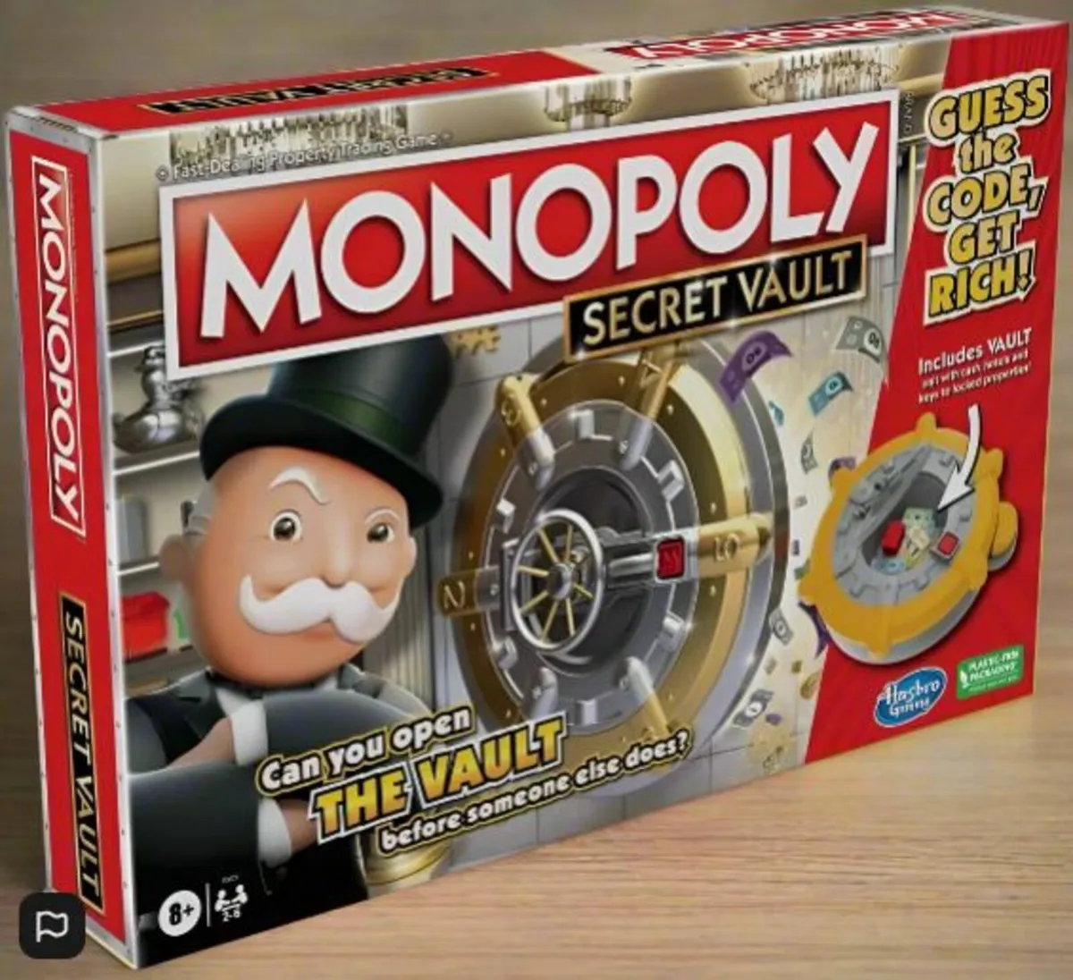 Monopoly Secret Vault Family Board Game - Image 1
