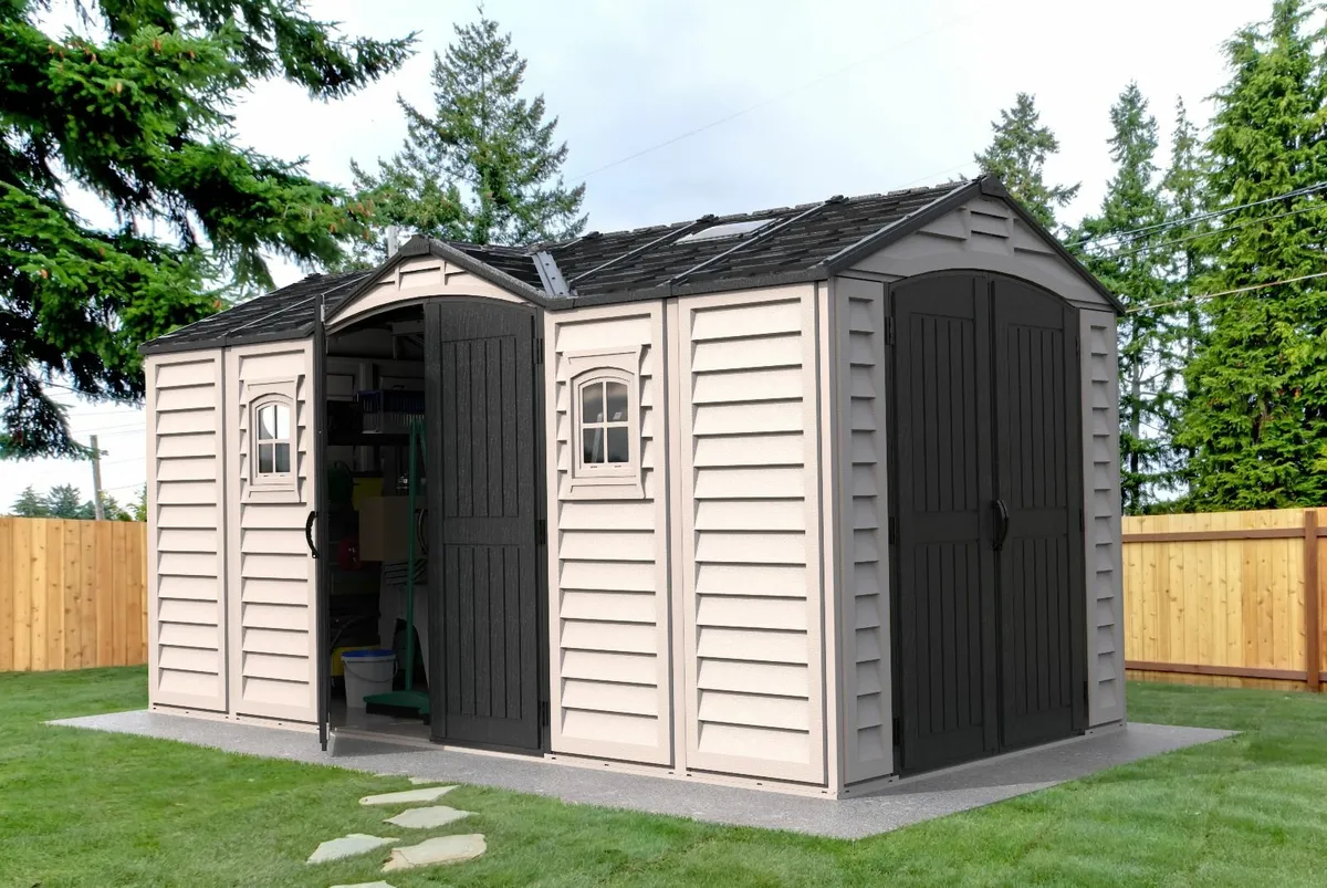 Duramax Apex Pro PLUS 15x8 Garden Shed - Image 1
