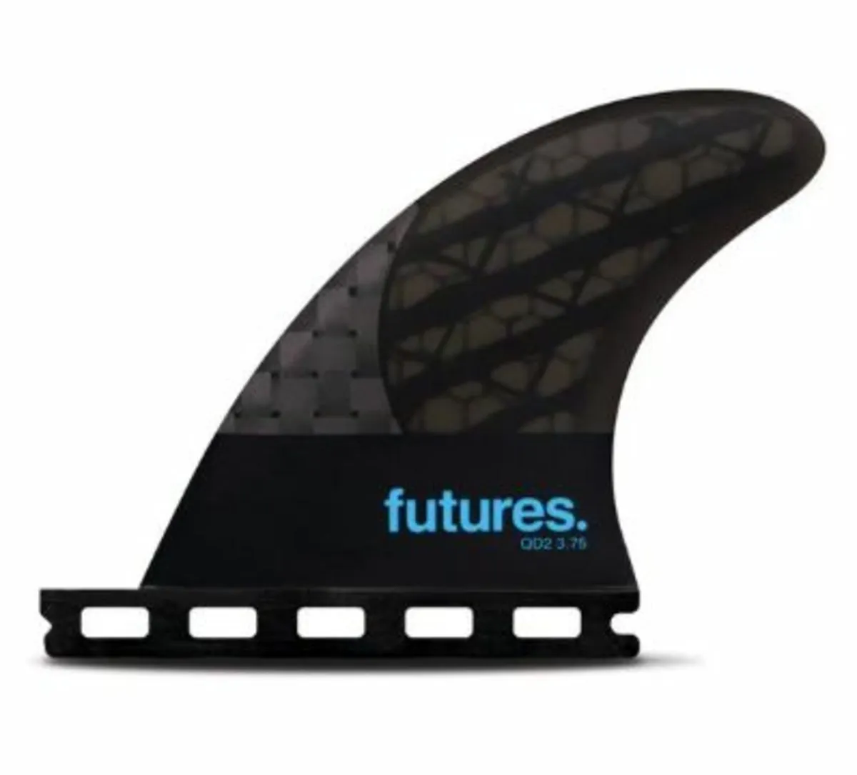 Futures QD2 3.75 Small Blackstix Quad Rear Fins - Image 1