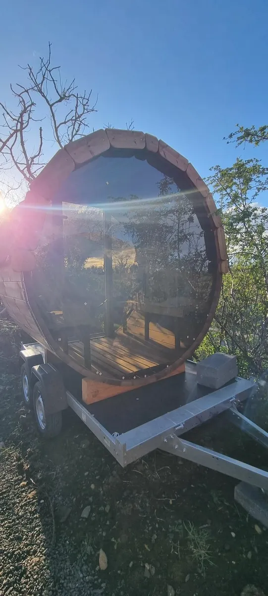 Thermowood barrel sauna 1.5m - Image 2