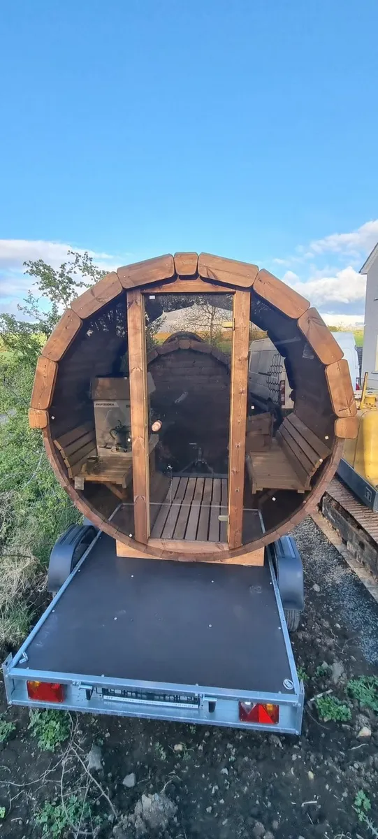 Thermowood barrel sauna 1.5m - Image 3