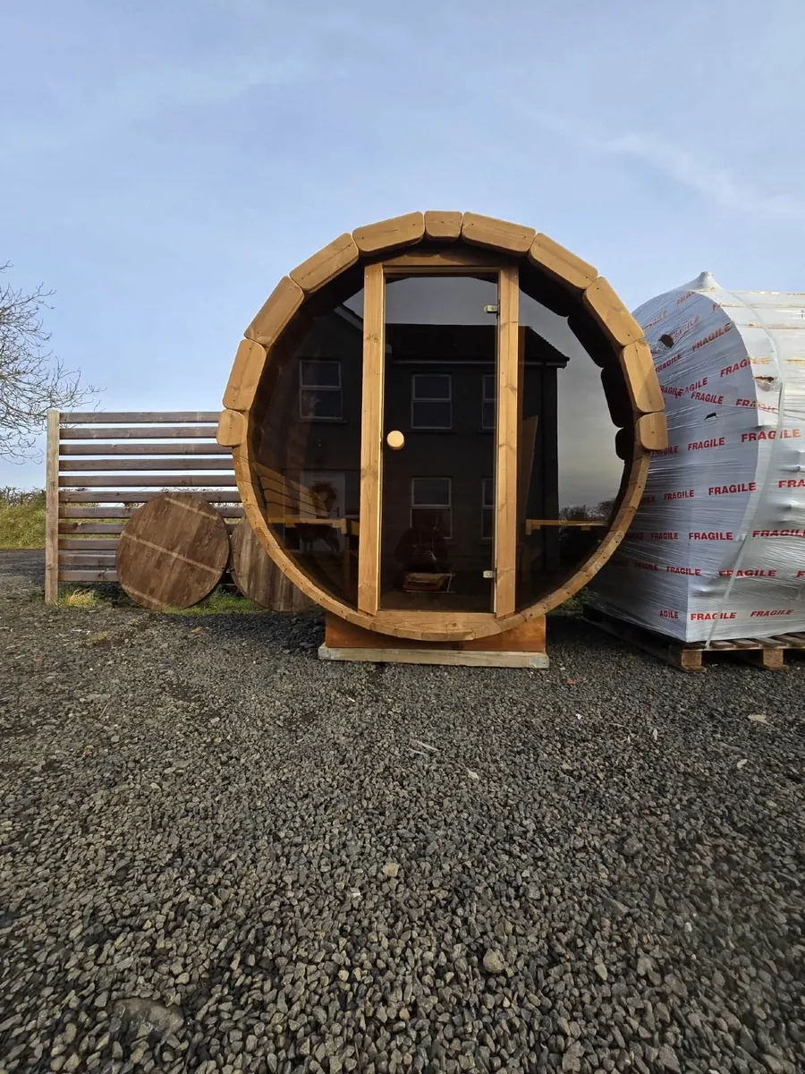Thermowood barrel sauna 1.8m - Image 3
