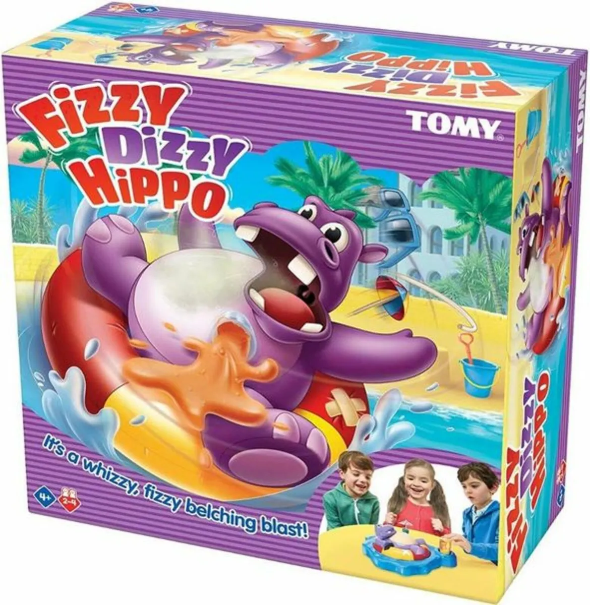 Fizzy Dizzy Hippo Children's Preschool Action Game - Image 1