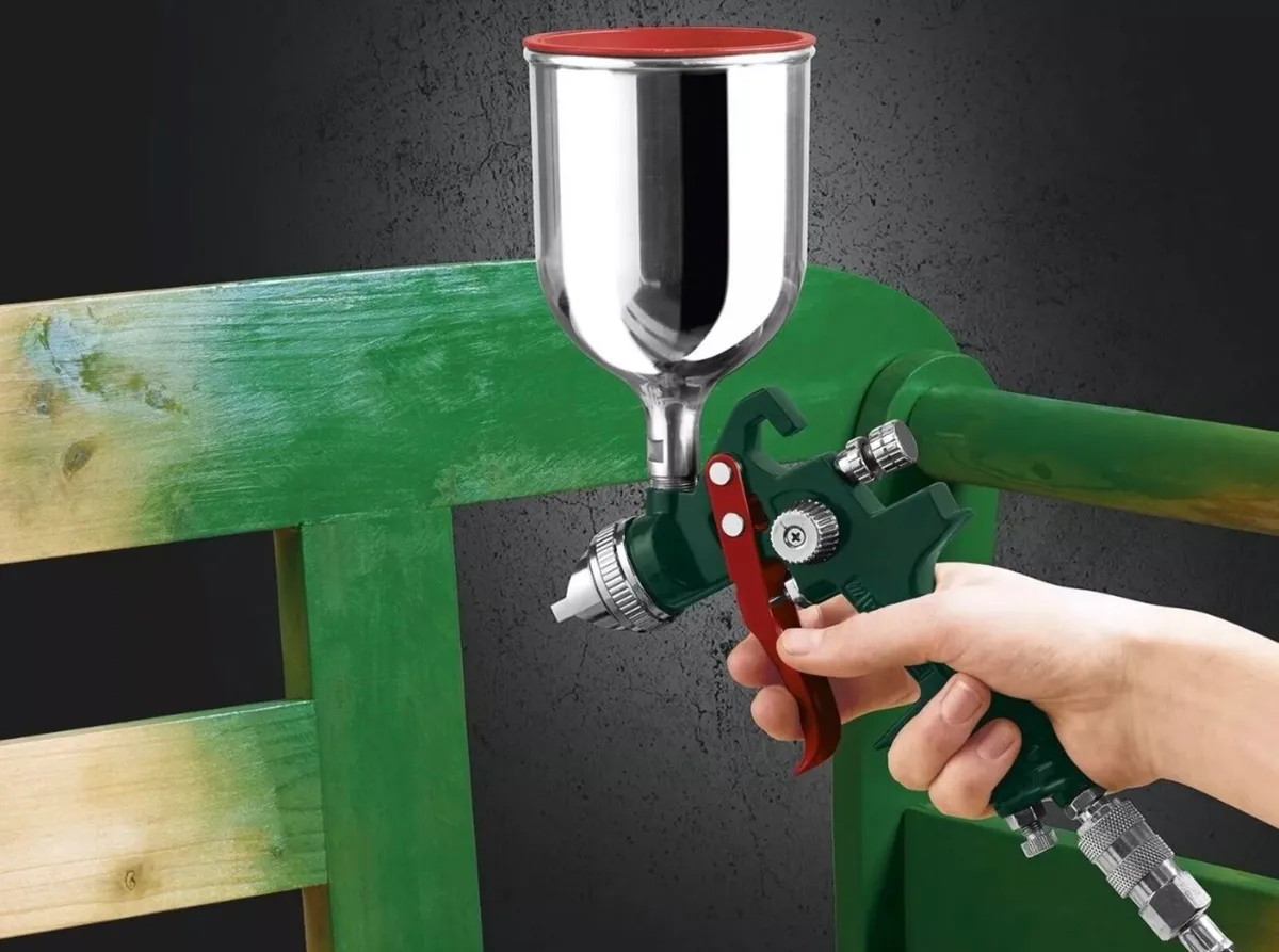 Brand New Compressed Air Paint Gun Parkside. - Image 3