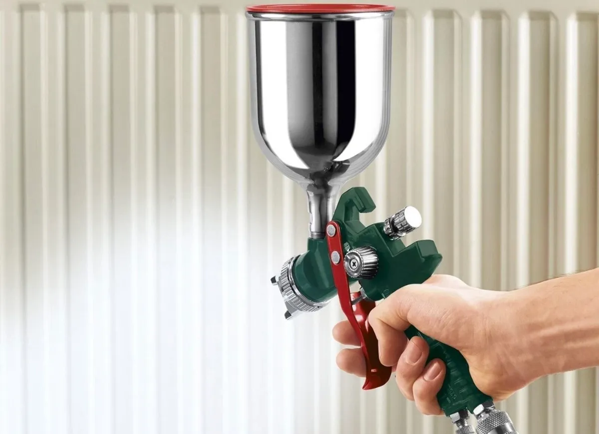 Brand New Compressed Air Paint Gun Parkside. - Image 4
