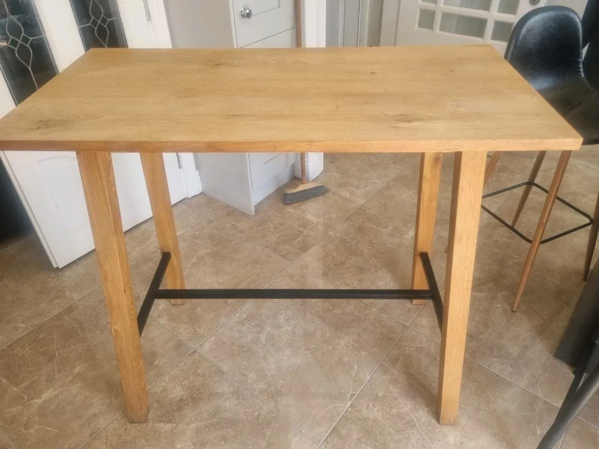 Scandinavian bar table - Image 1
