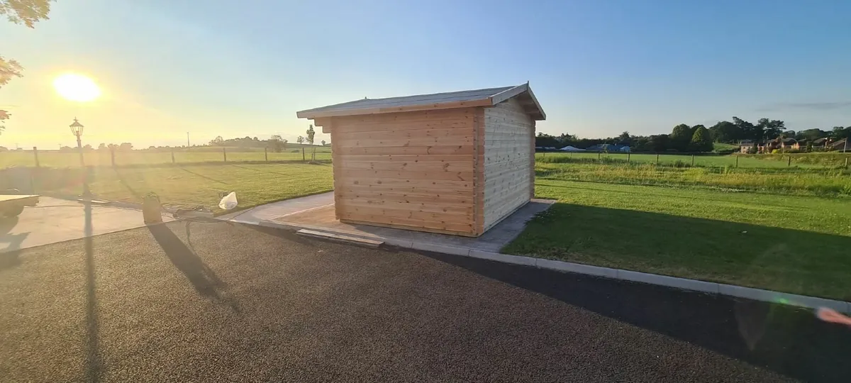 Solid wood cabin "Reine" 4×3m - Image 2