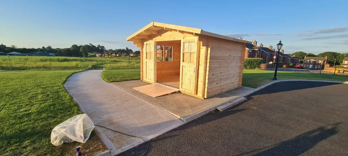Solid wood cabin "Reine" 4×3m - Image 4