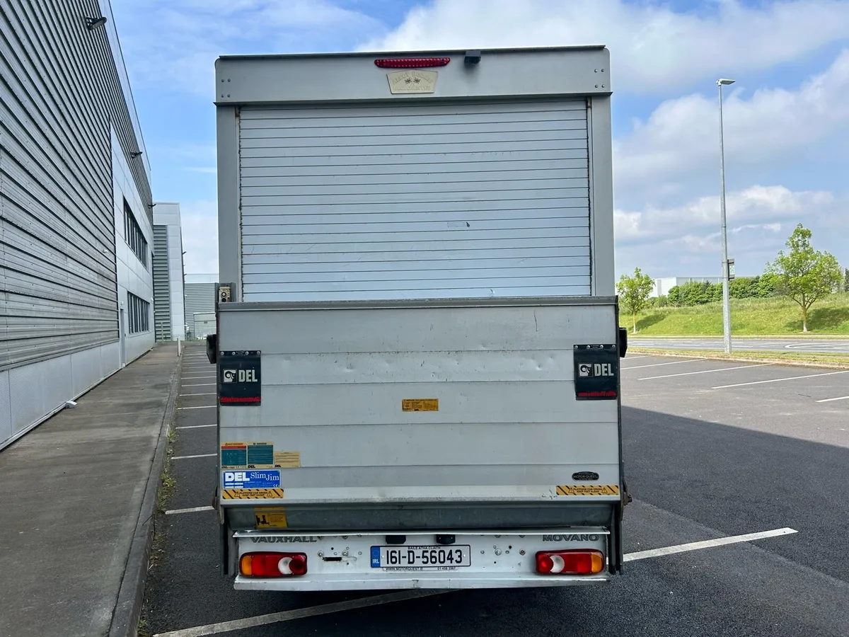 2016 Opel Movano Box Body with Tail Lift - Image 4