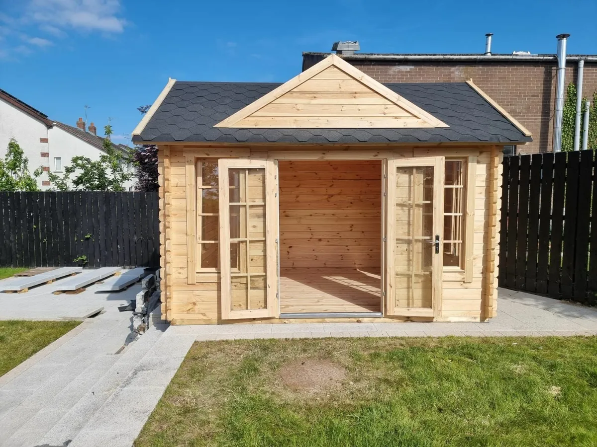 Solid wood cabin "Clockhouse" 4×3m - Image 3