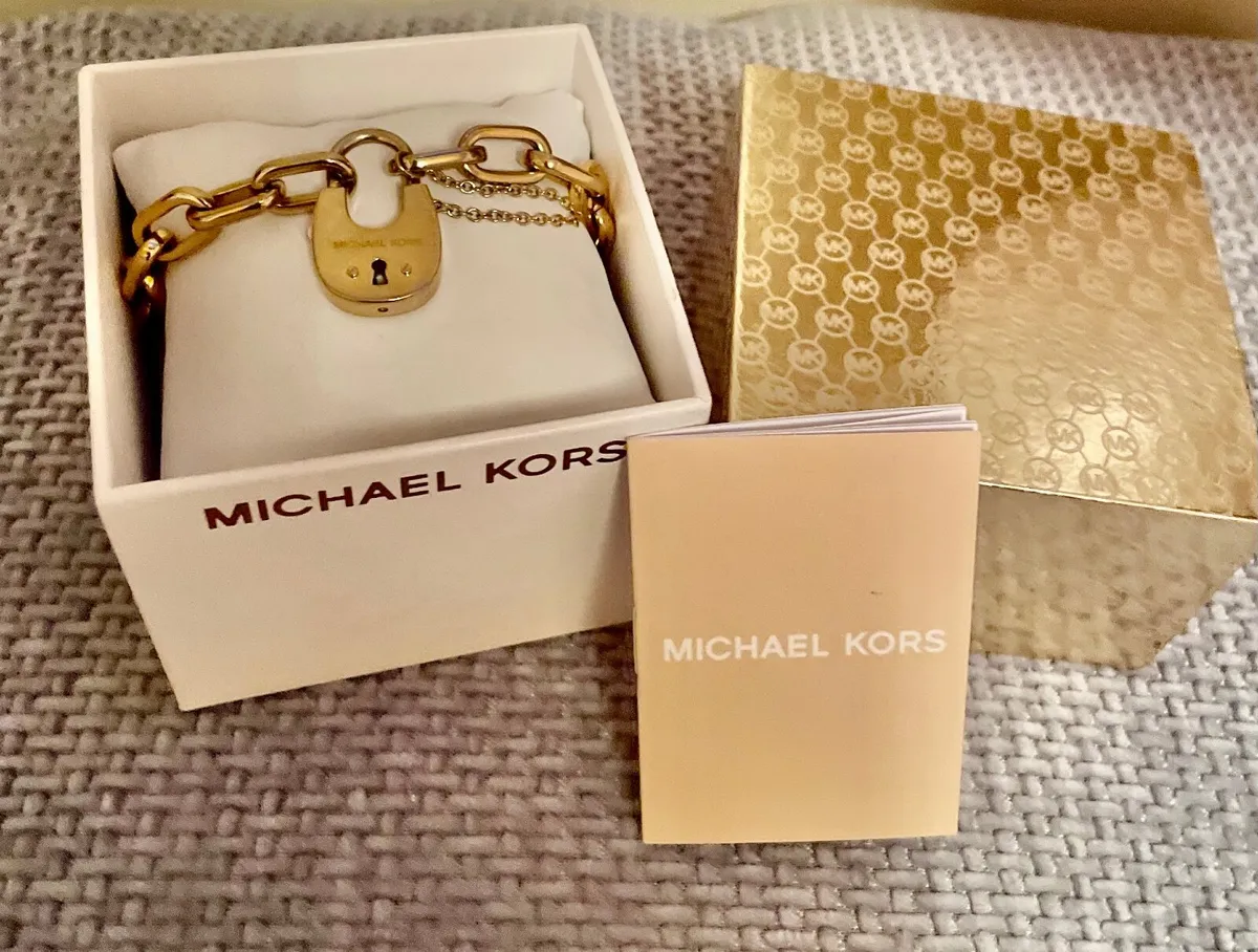 Michael Kors Gold Chain Link Bracelet - Image 1