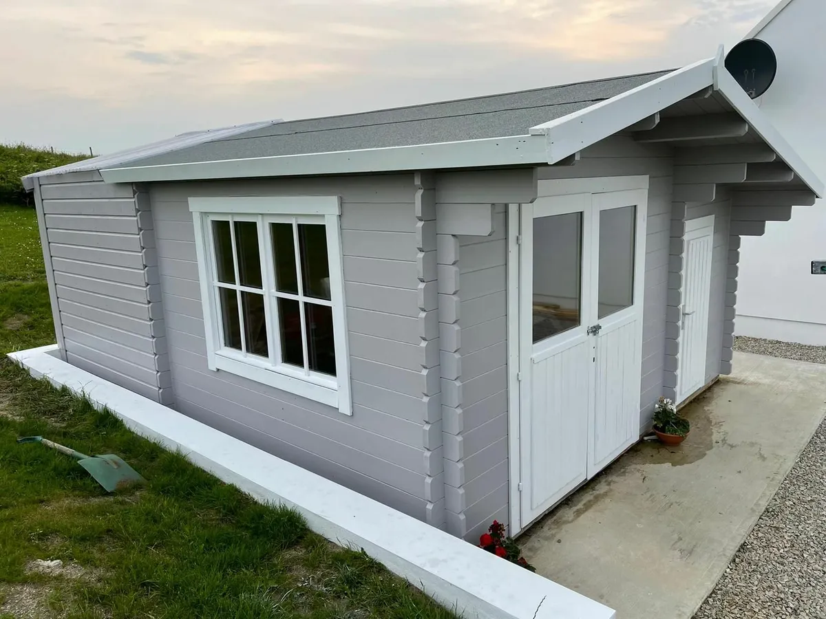 Solid wood cabin "Brutus" 4.5×3m - Image 2