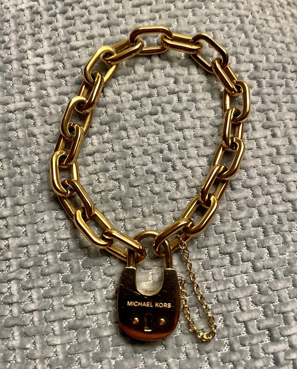 Michael Kors Gold Chain Link Bracelet - Image 3
