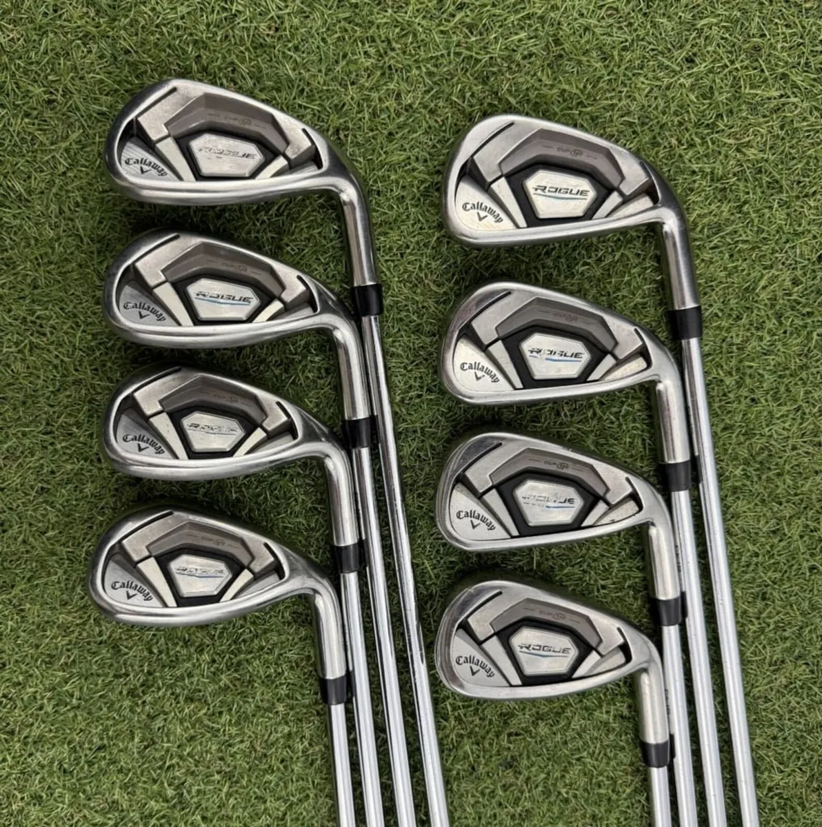 CALLAWAY ROGUE IRONS / 5-PW-AW-SW / STIFF - Image 2
