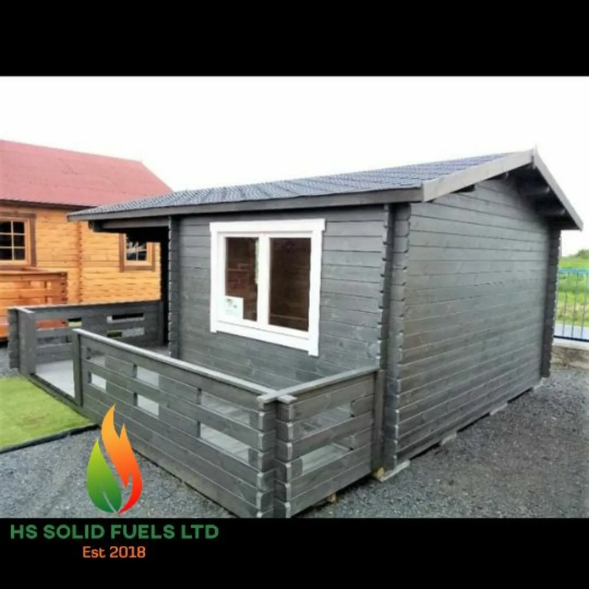 Solid wood cabin "Gloria" 5×5m - Image 2
