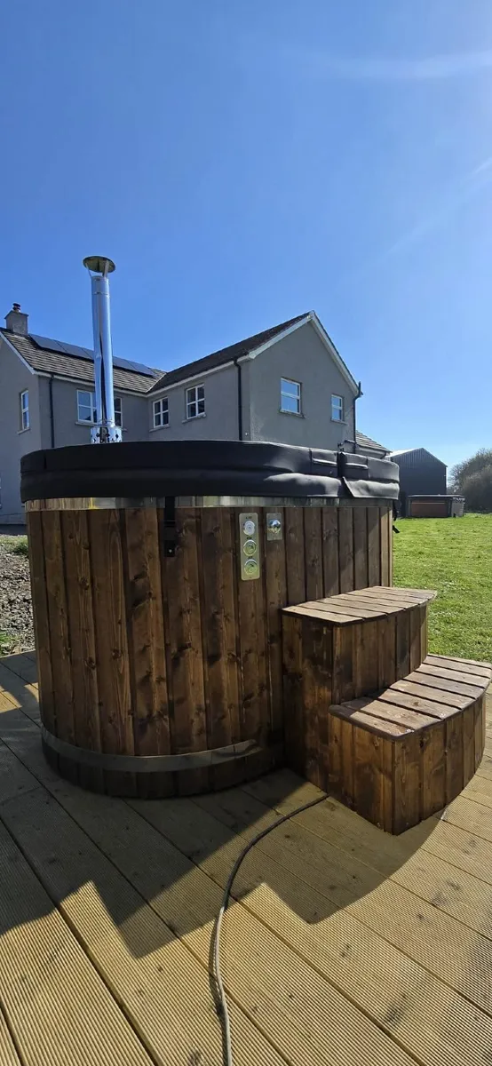 Wood fired 2 person hot tub - Image 2