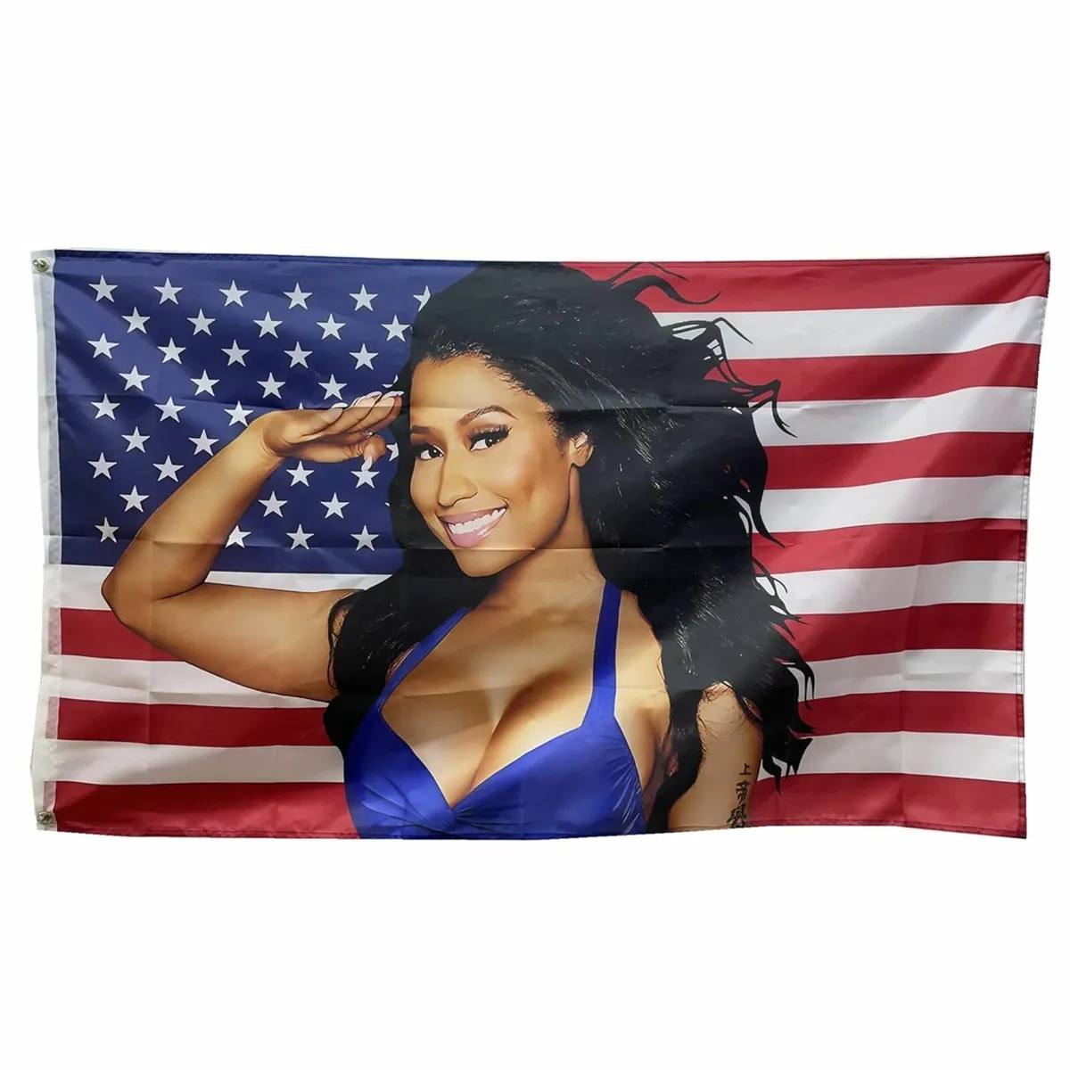 Nicki Minaj American flag banners 3x5ft(90x150cm)