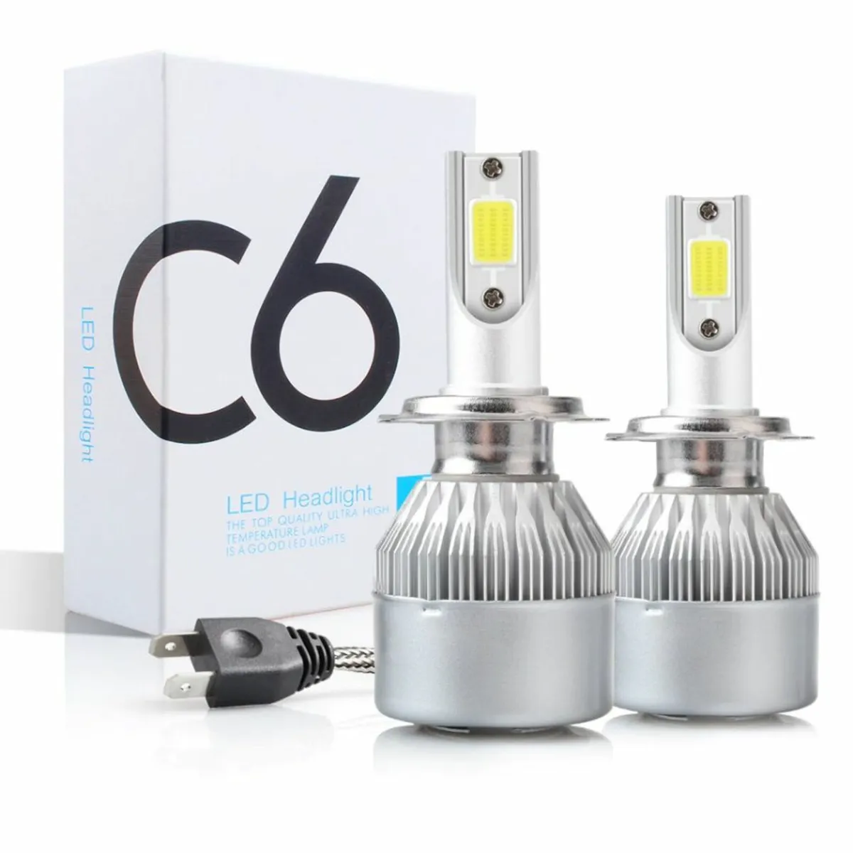 H11 H8 H 9 C6 LED Car Headlight Conversion Kit COB