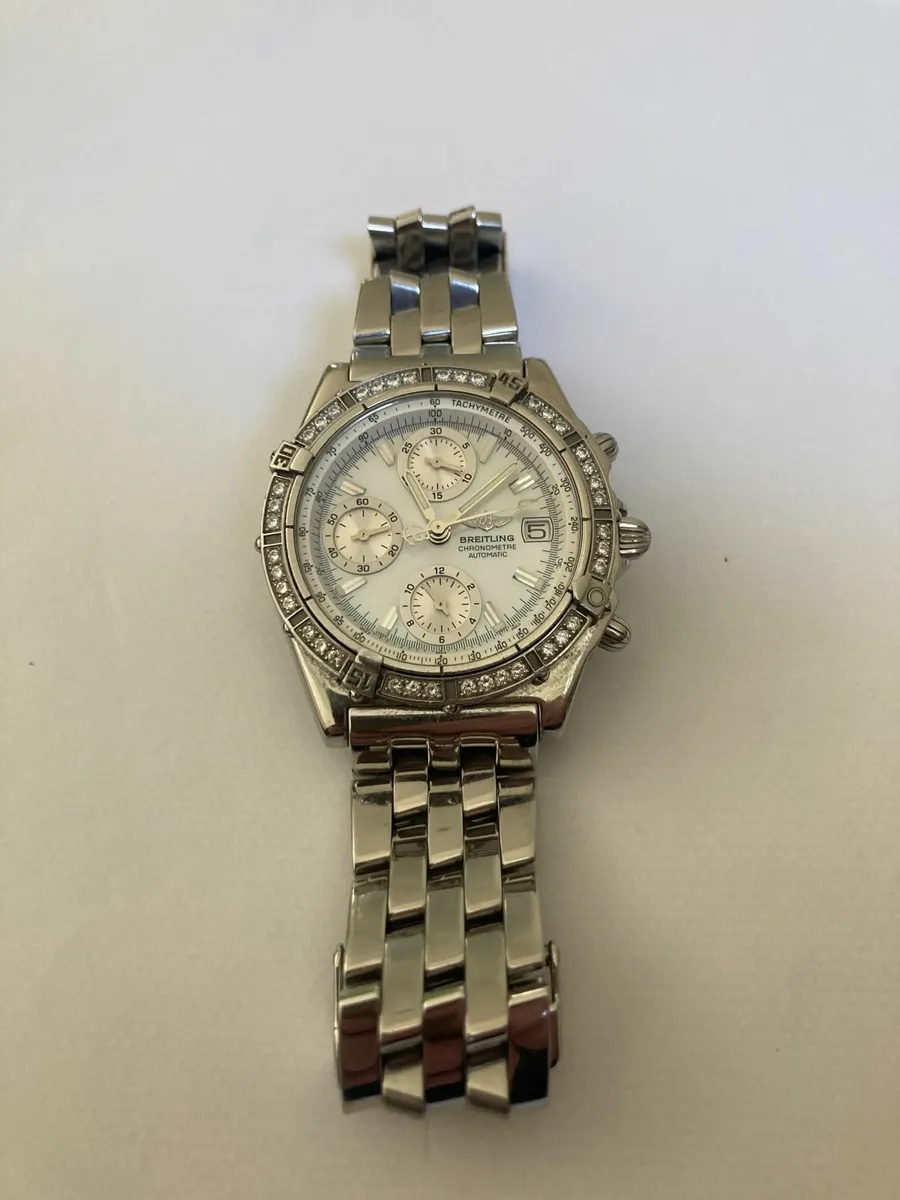 BREITLING CHRONOMAT DIAMOND BEZEL & MOP DIAL - Image 3