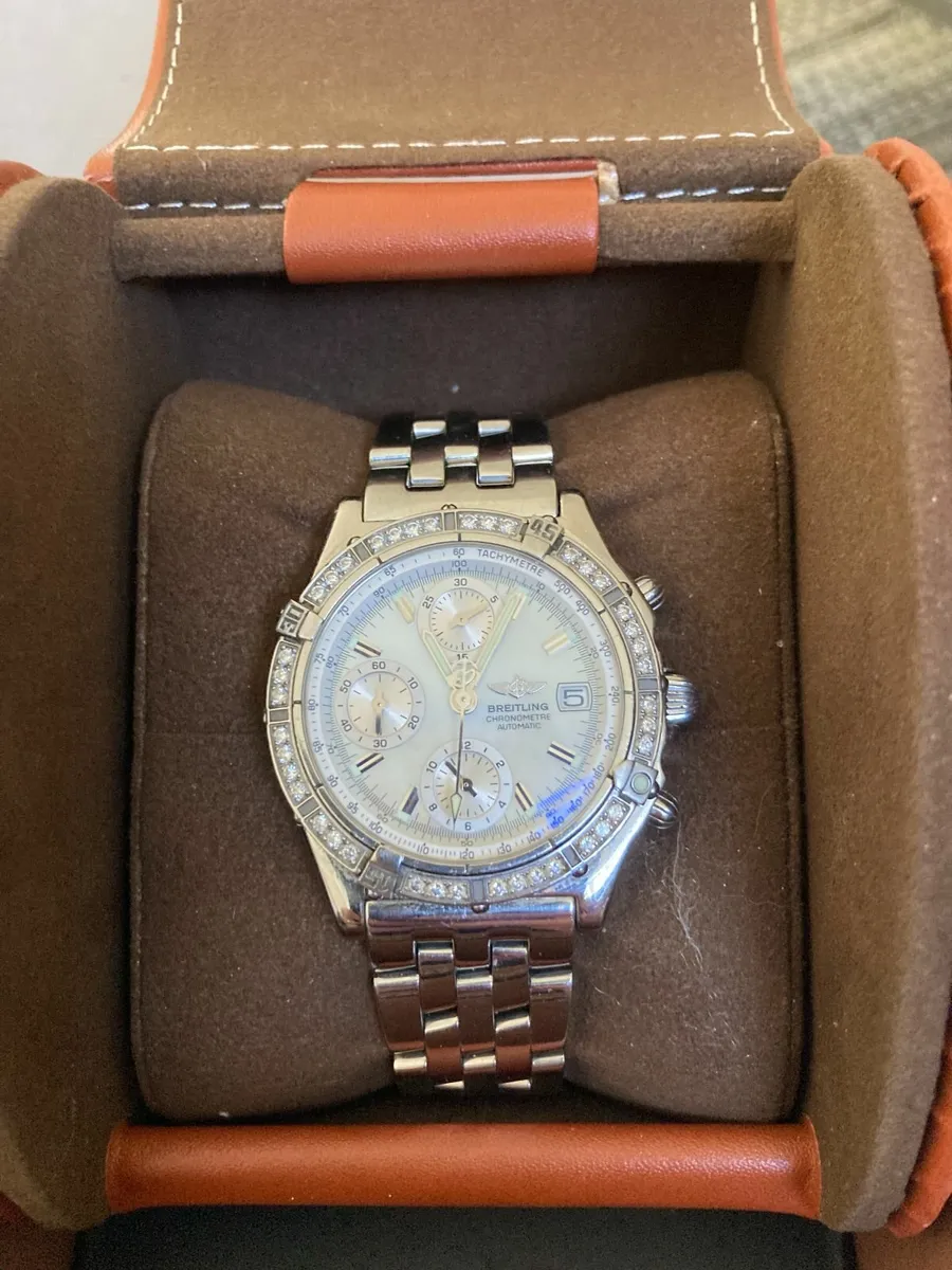 BREITLING CHRONOMAT DIAMOND BEZEL & MOP DIAL - Image 1