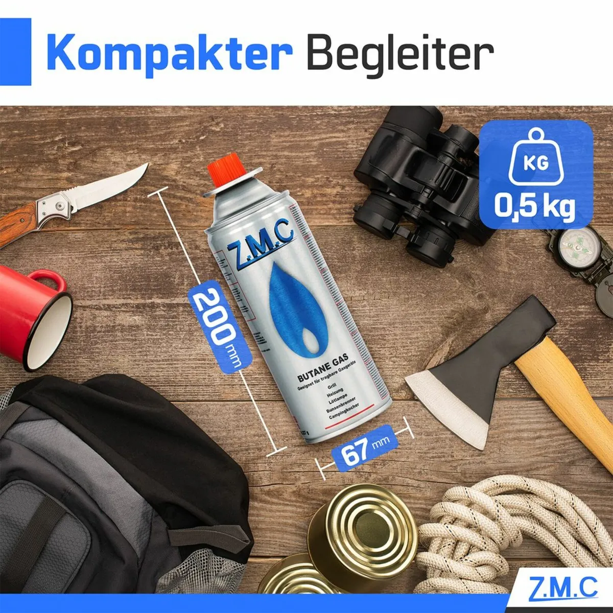 Camping Gas Butane Cartridge Bottles - Image 3