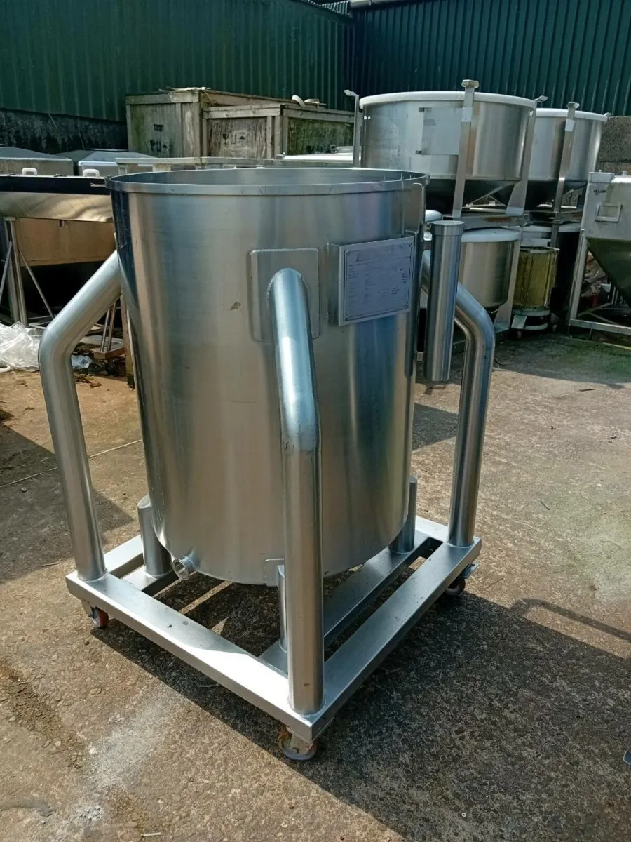 316 L stainless open top tank - Image 2
