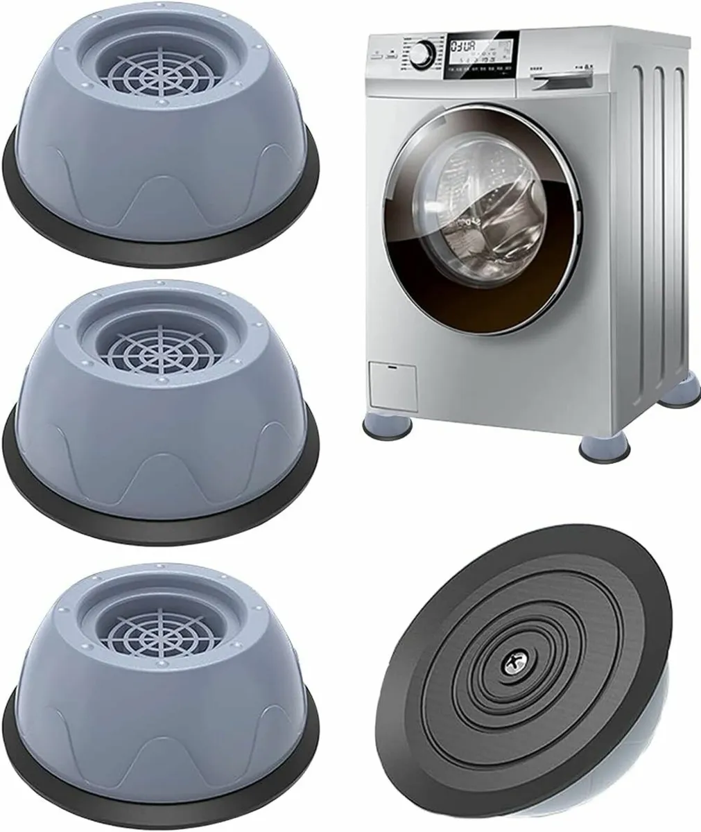 4PCS Washing Machine Rubber Feet Pads  Prevent Vib