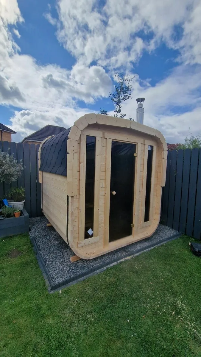 Square sauna 2×2m - Image 1